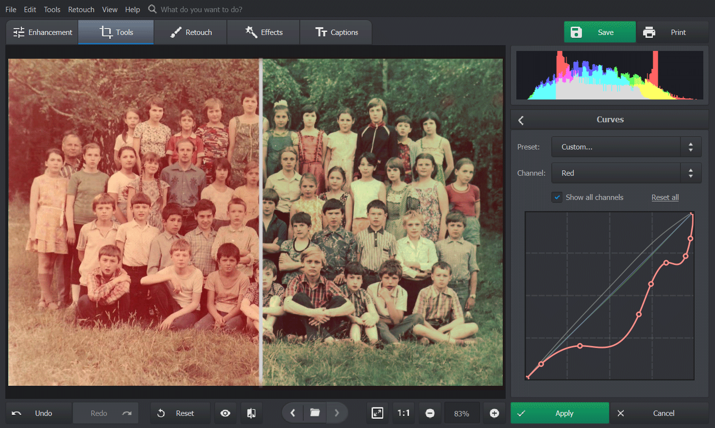 How to Color Correct Old, Faded Photos Without Photoshop