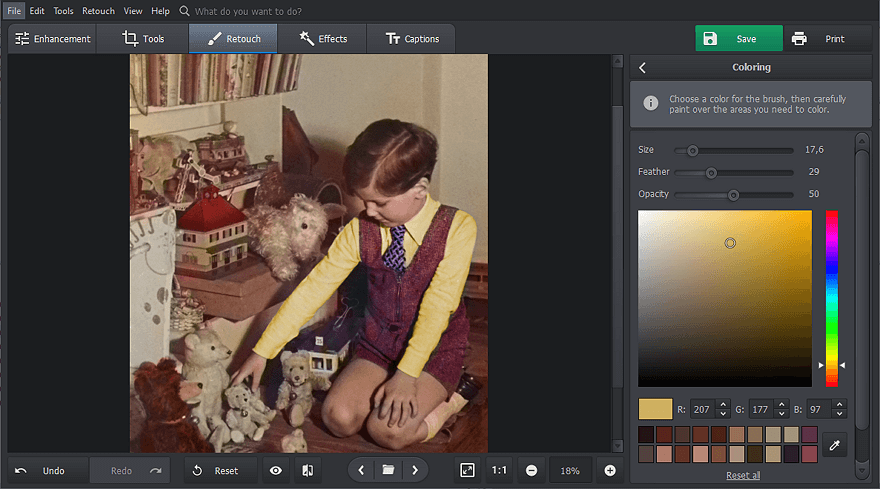 Manual Colorization