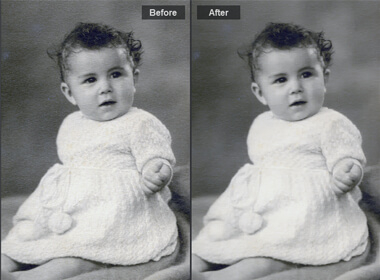Remove grain from your vintage photos