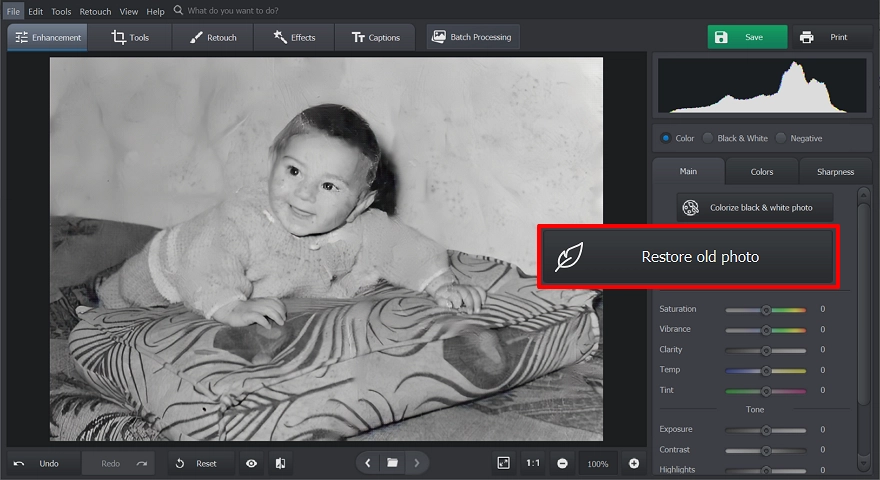 How to Fix Old Photos in a Few Clicks - Try FREE