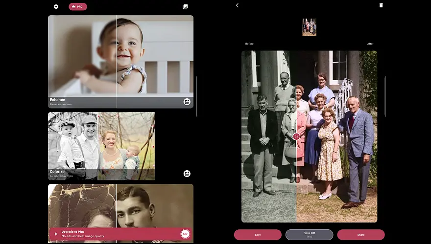 Repairing photos with FixMyPics