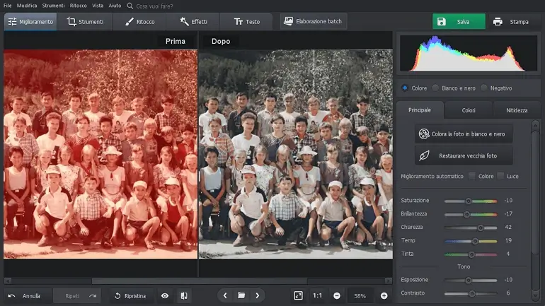 Colorazione automatica