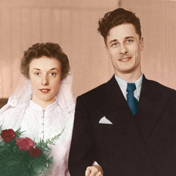 Restored photo